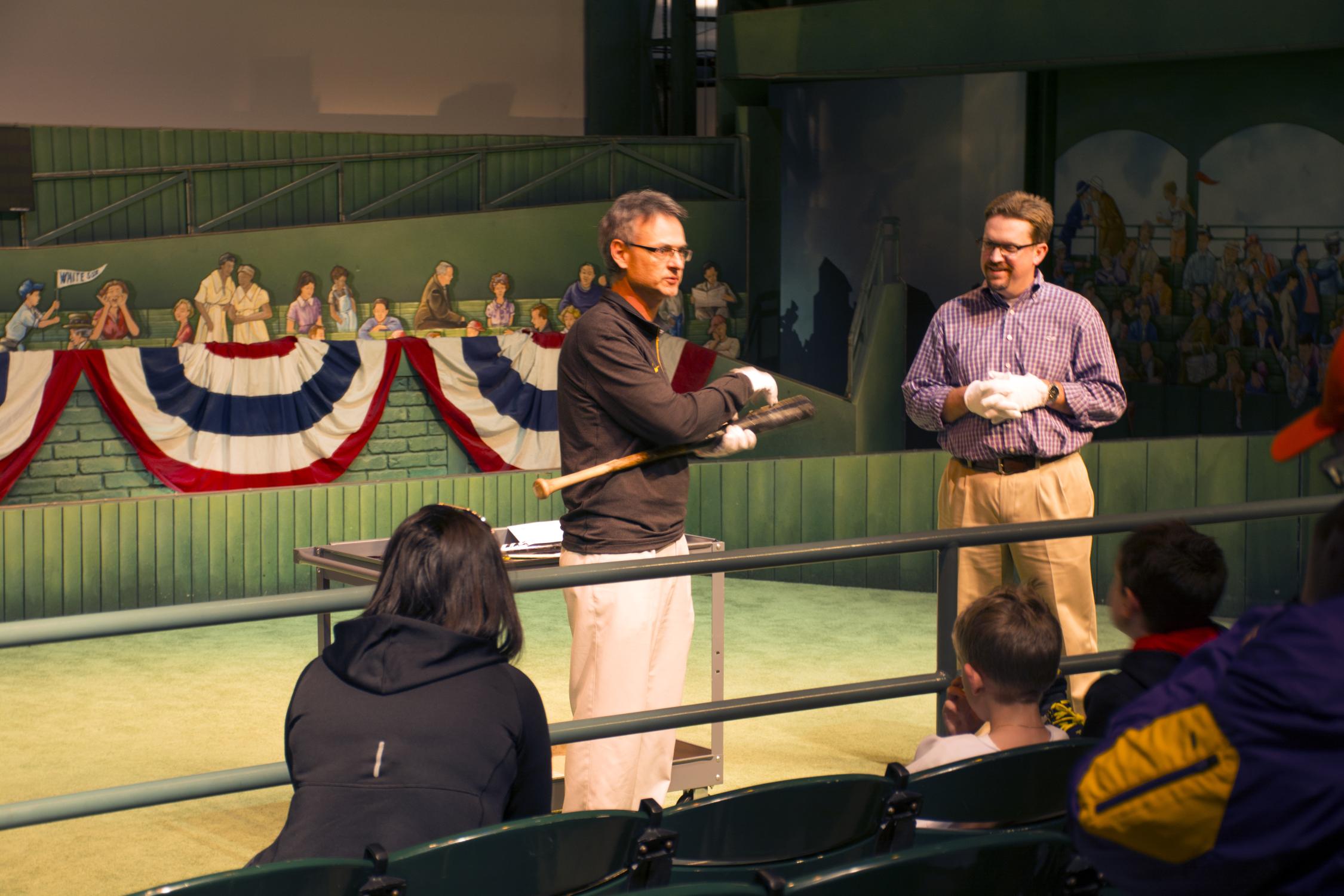 Taking his cut Baseball Hall of Fame